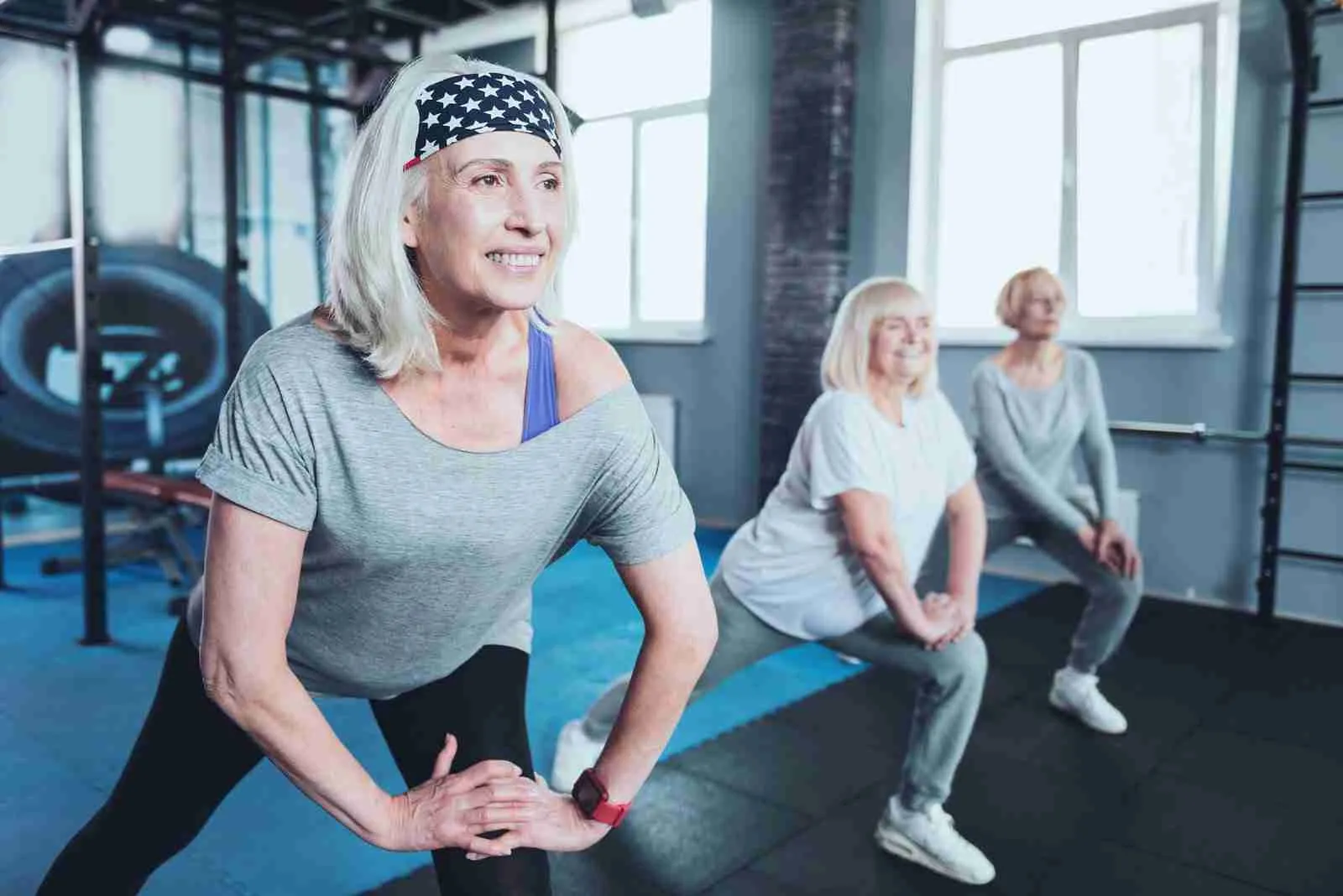 Say No To Arthritis Pain. Selective Focus On A Joyful Woman Smil Say No To Arthritis Pain. Selective Focus On A Joyful Woman Smile