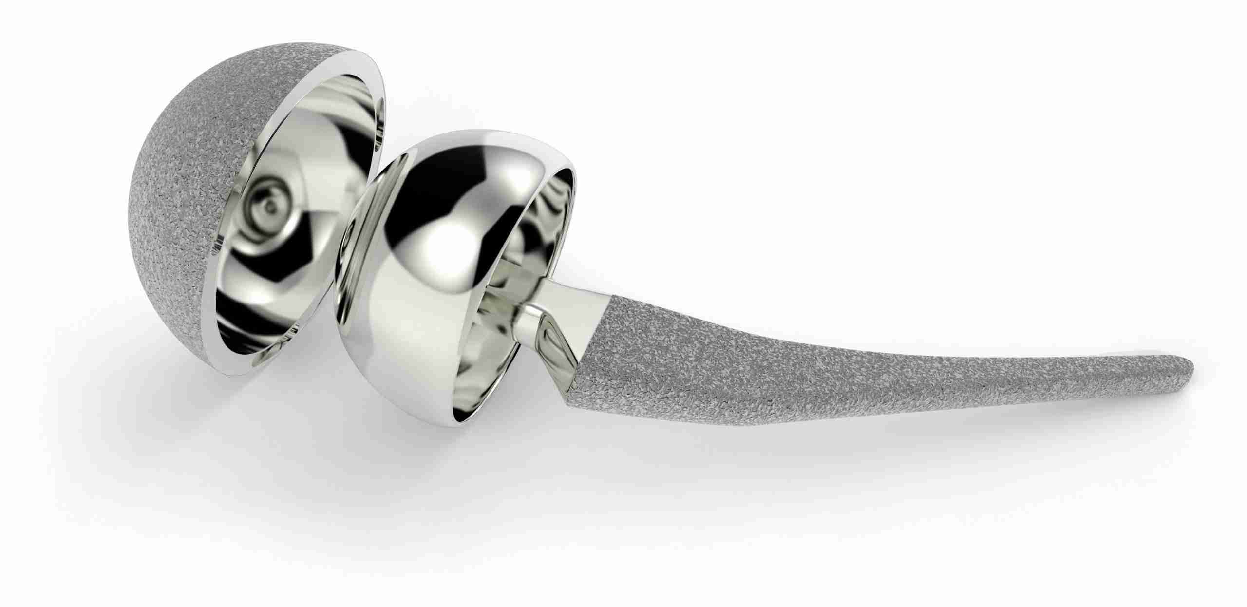 Hip,Replacement,Implant,Isolated,On,White Hip,Replacement,Implant,Isolated,On,White