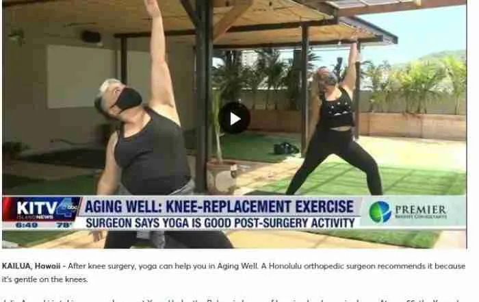 Aging Well: Yoga is one of the best exercises after knee surgery