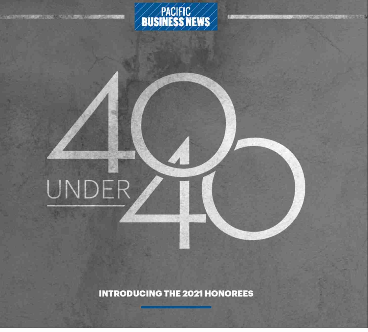 Pacific Business News 40 Under 40: Class Of 2021 Dr Paul Norio