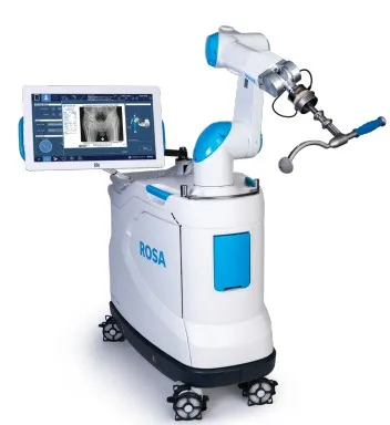 Rosa Robotic Hip Replacement with Impactor