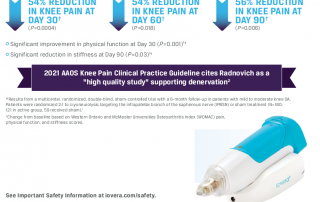 Long lasting Pain Relief For up to 90 days with iovera