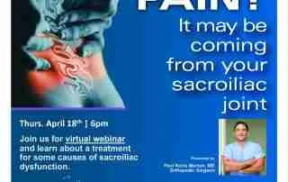 Dr. Morton Patient Webinar poster 4.18.24